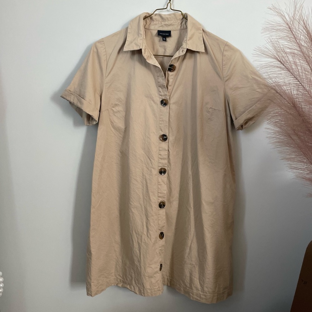 Who What Wear Khaki Mini Dress